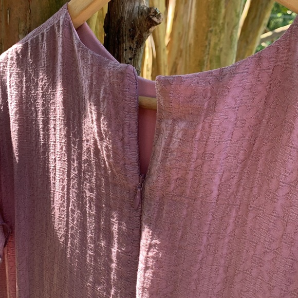 JessaKae Charming Ruffled Dress in Mauve - Picture 9 of 12